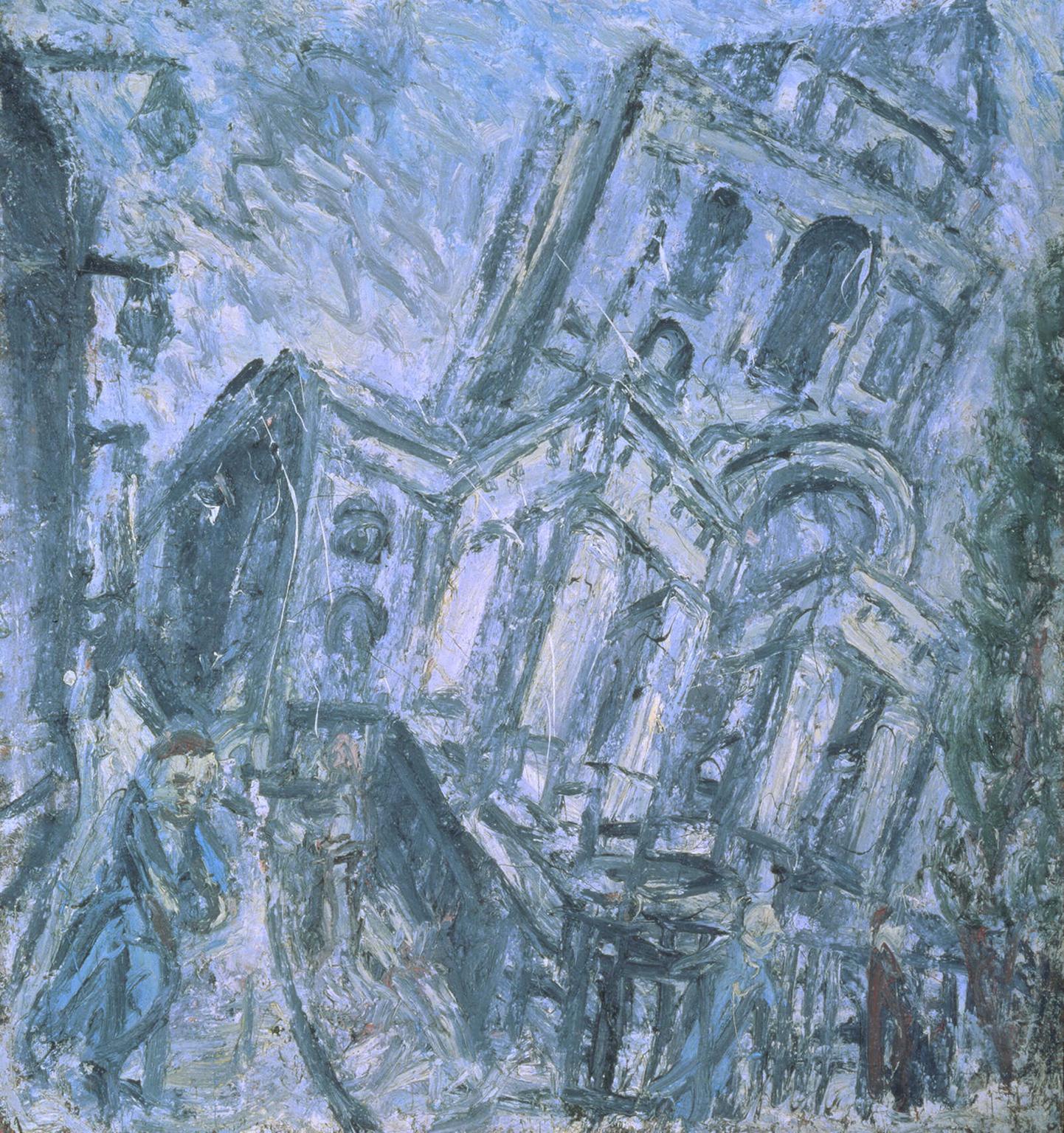 Christ Church, Spitalfields, Morning', Leon Kossoff, 1990 | Tate