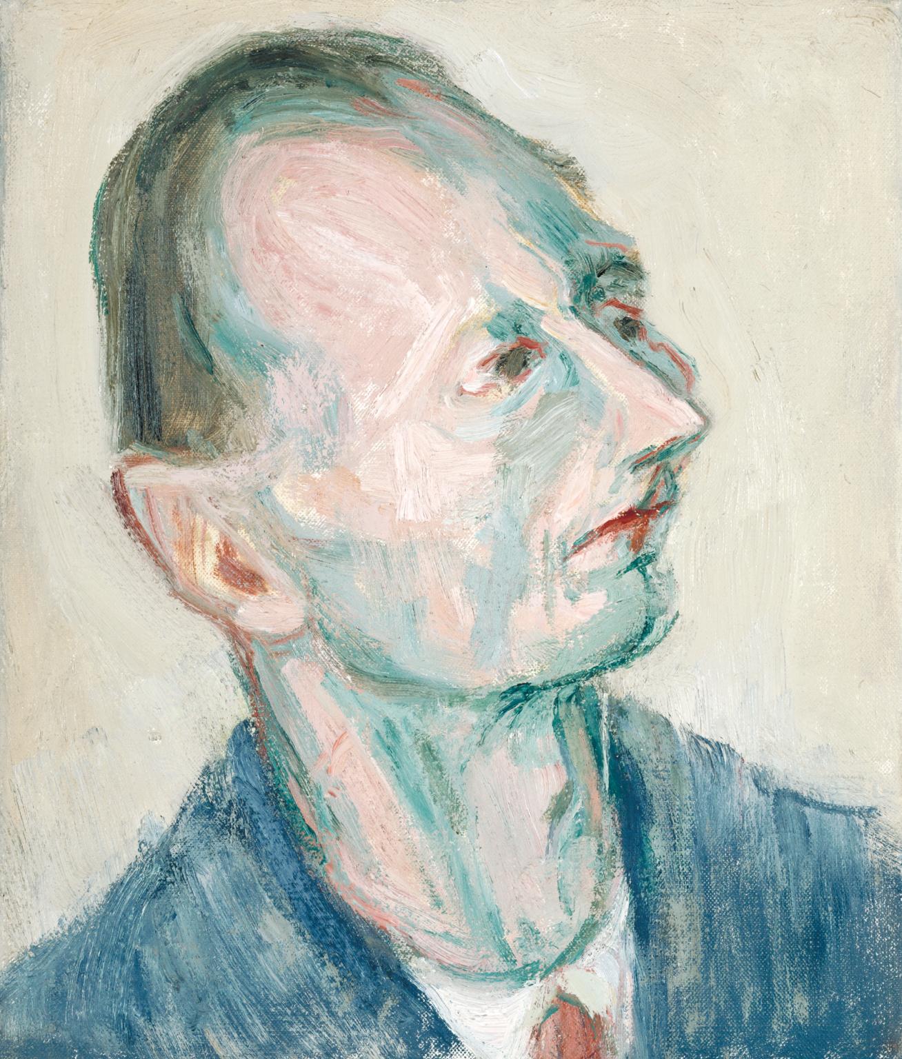 Portrait of David Wilkie', Helen Lessore, 1967