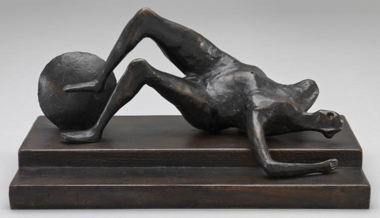 Henry Moore OM, CH, ‘Maquette for Fallen Warrior’ 1956, cast 1956-7