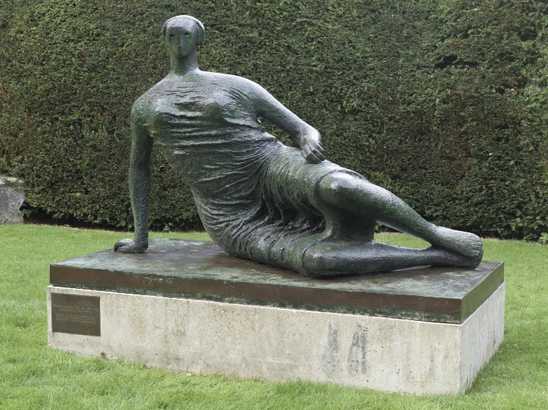 Henry Moore OM, CH, ‘Draped Reclining Woman’ 1957-8, cast date unknown