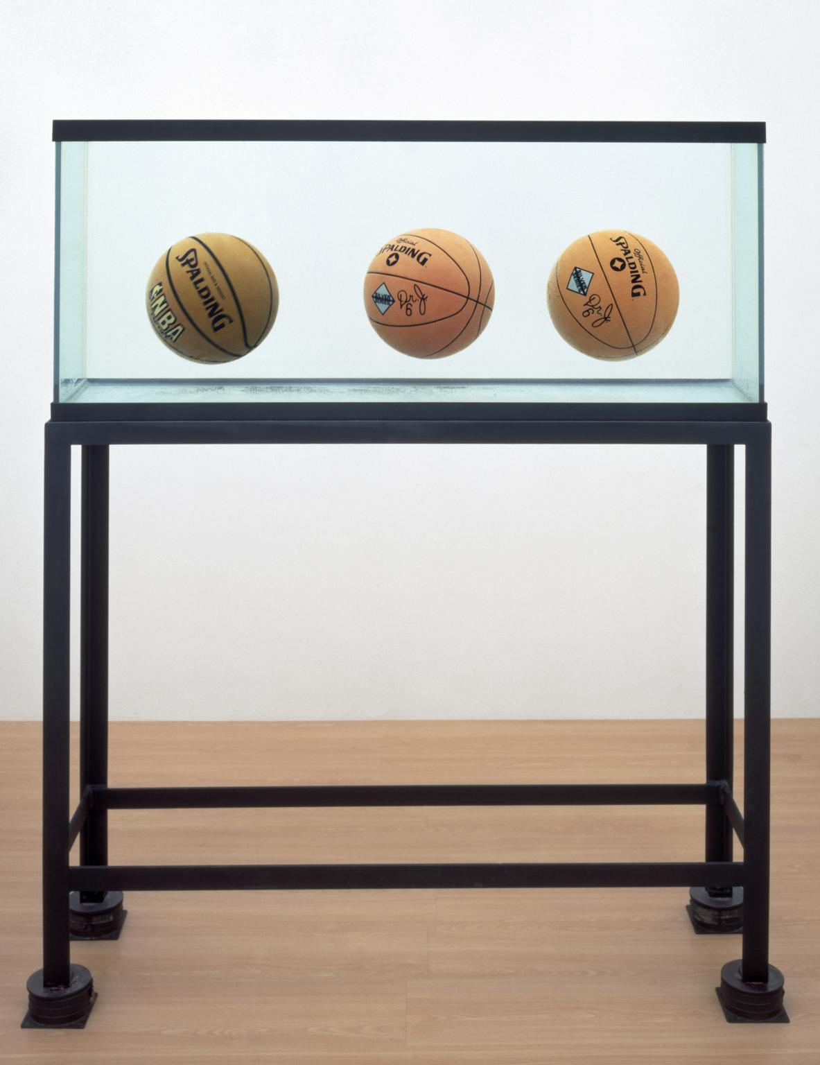 Three Ball Total Equilibrium Tank (Two Dr J Silver Series, Spalding NBA  Tip-Off)', Jeff Koons, 1985 | Tate