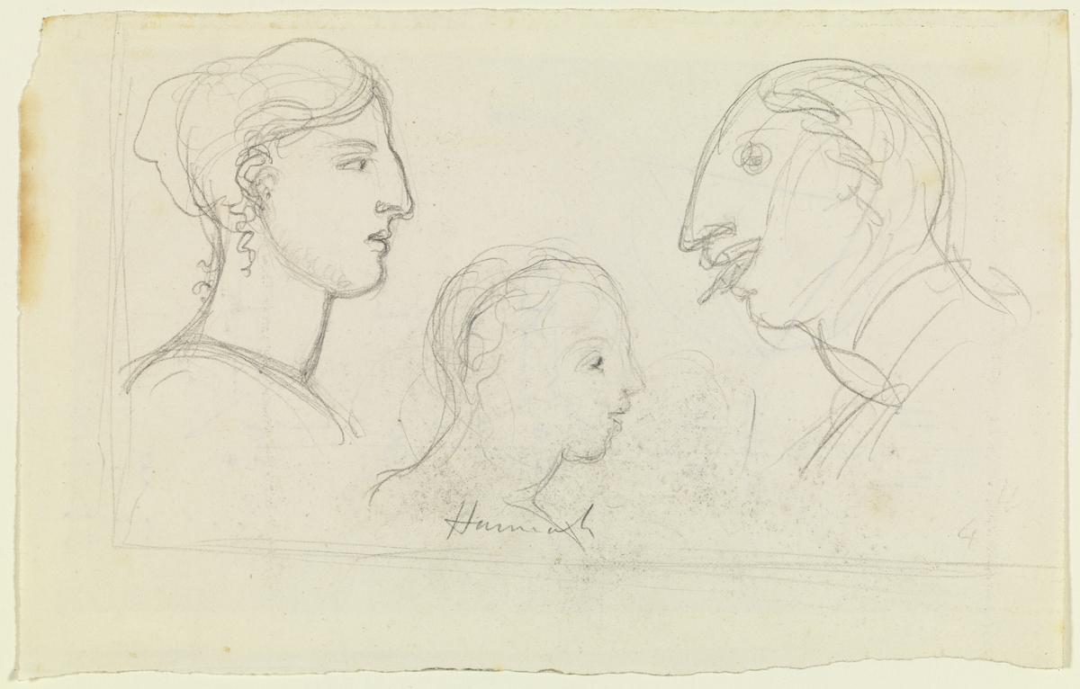 ‘Sketch for ‘Treatise on Zodiacal Physiognomy’’, John Varley, 1828 | Tate