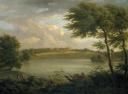 George Lambert, ‘View of Copped Hall in Essex, from across the Lake’ 1746