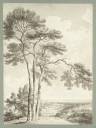 Thomas Hearne, ‘Three Trees on a Hill’ c.1790