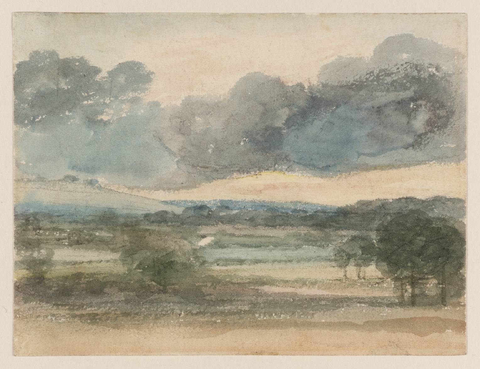 constable watercolours