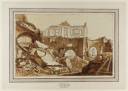 Henry Tresham, ‘The Devastation of the Earthquake at Messina, Sicily: The Palazzata’ c.1783–8