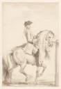 John Vanderbank, ‘Equestrian Design: The Volte Renversée to the Right’ 1728