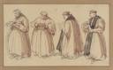 David Roberts, ‘Carmelite Monks at Seville’ 1853