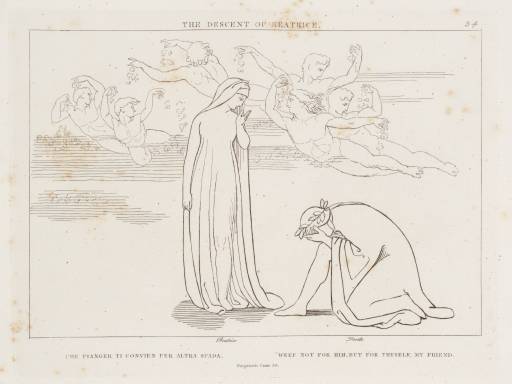 The Descent of Beatrice after John Flaxman 1807 Tate