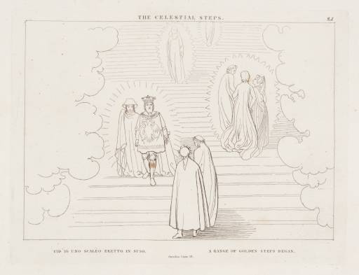 ‘The Celestial Steps’, after John Flaxman, 1807 | Tate