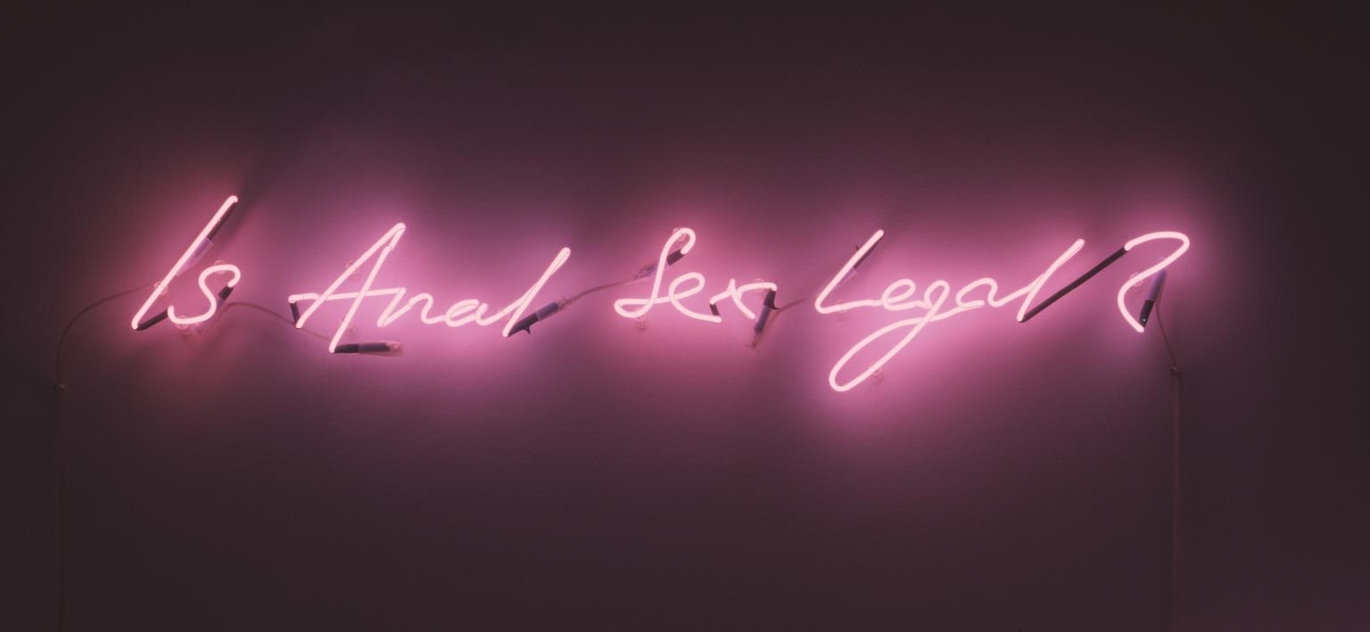 Is Anal Sex Legal, Tracey Emin, 1998 Tate