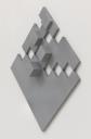 Peter Lowe, ‘Diagonal Grey Relief’ 1974