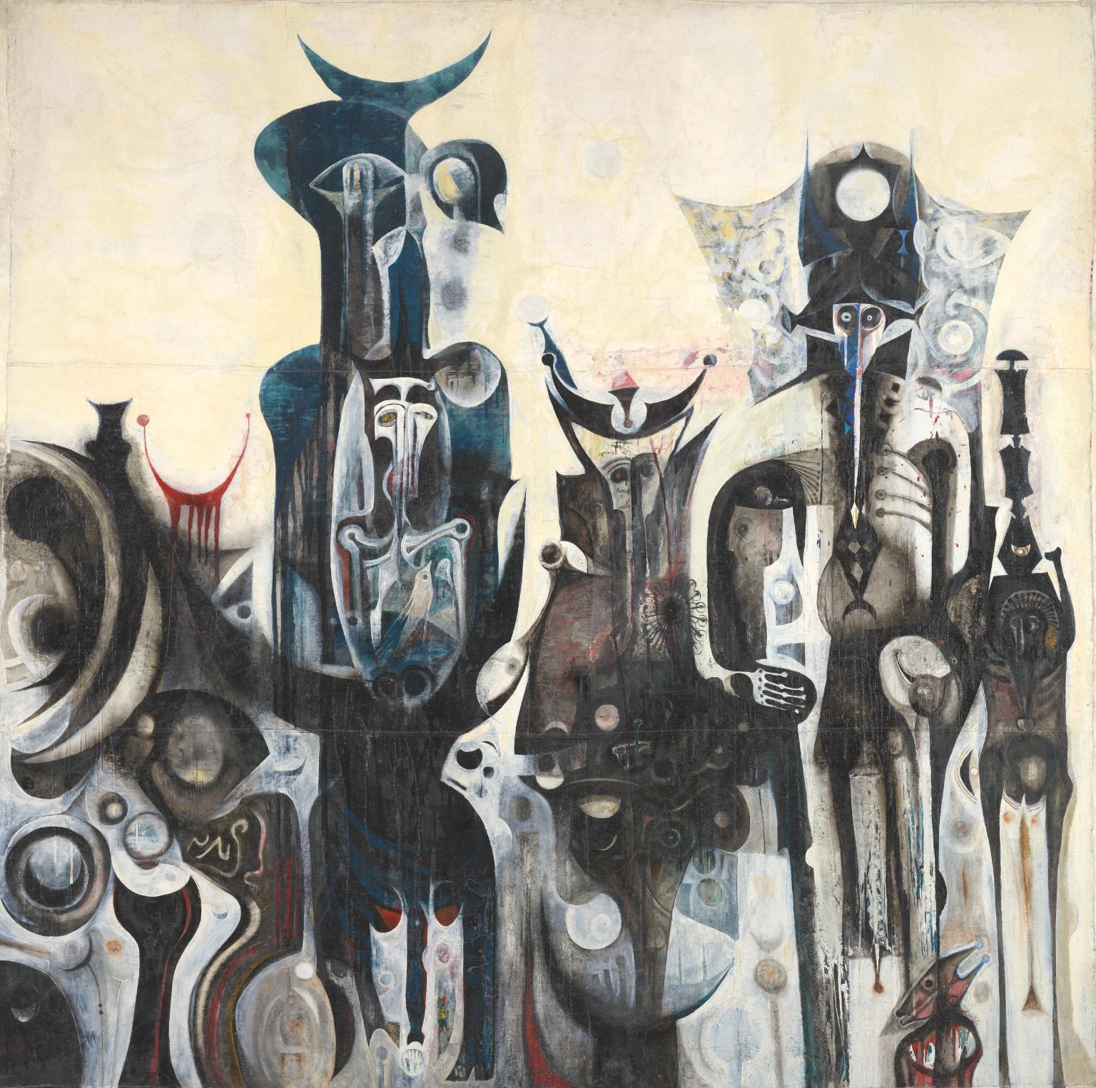 Reborn Sounds of Childhood Dreams I Ibrahim El Salahi 1961 5 Tate