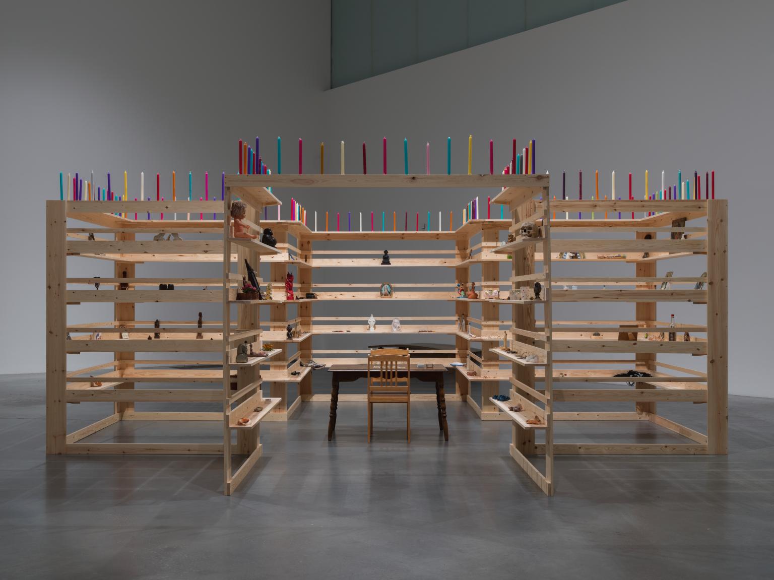 T14969: Art and Religion Room From Museum of Contemporary African Art - Official View