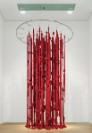 Cecilia Vicuña, ‘Quipu Womb (The Story of the Red Thread, Athens)’ 2017