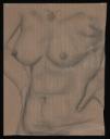 Aubrey Williams, ‘Sketch of a nude female torso ’ [1950s]