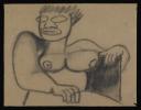 Aubrey Williams, ‘Stylised sketch of a female nude’ [1962]