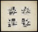Aubrey Williams, ‘Four abstract sketches all mounted on the same piece of card’ [1961–2]