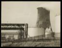 Prunella Clough, ‘Black and white photograph of a cooling tower’ [1950s]
