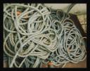 Prunella Clough, ‘Colour photograph of tangled ropes’ June 1986