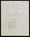 Klaus Hinrichsen, ‘Handwritten poems about Hutchinson Internment Camp’ 17 May 1941