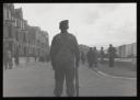 Major H. O. Daniel, ‘Photograph of guard at Hutchinson Internment Camp’ [c.1940–1]