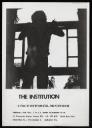 Ian Breakwell, Kevin Coyne, ‘Poster for a showing of ‘The Institution: A film by Ian Breakwell and Kevin Coyne’ at the London Film-makers Co-Op’ 28 June 1978