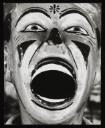 Anonymous, ‘Black and white photograph of a sculpture of a clown’s head  ’ [c.August–September 1978]