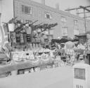 Nigel Henderson, ‘Photograph showing a stall at Chrisp Street Market, London’ [c.1949–c.1956]