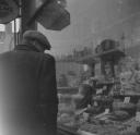 Nigel Henderson, ‘Photograph showing an unidentified man looking through a sweet shop window’ [c.1949–c.1956]