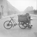 Nigel Henderson, ‘Photograph showing a knife grinders cart’ [c.1949–c.1956]