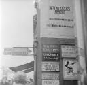 Nigel Henderson, ‘Photograph of entry to Pelham’s Lane with various signs attached to wall’ [c.1949–c.1956]