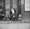 Nigel Henderson, ‘Photograph of an unidentified woman sitting in a doorway’ [c.1949–c.1956]