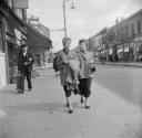 Nigel Henderson, ‘Photograph of two women on Roman Road, Hackney, London’ [c.1949–c.1956]