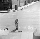 Nigel Henderson, ‘Photograph of an unidentified girl on Chisenhale Road, London’ [c.1949–c.1956]
