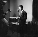 Nigel Henderson, ‘Photograph of a jazz singer’ [c.1949–c.1956]