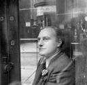 Nigel Henderson, ‘Photograph of Harry Craig in a shop doorway ’ [c.1949–c.1956]