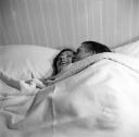 Nigel Henderson, ‘Photograph of Jack Parnell with an unidentified woman in bed’ [c.1949–c.1956]