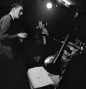 Nigel Henderson, ‘Photograph showing a jazz band performing on stage’ [c.1949–c.1956]
