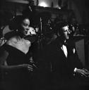 Nigel Henderson, ‘Photograph of an unidentified man and woman, probably jazz musicians’ [c.1949–c.1956]