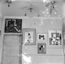 Nigel Henderson, ‘Photograph showing interior of a room with works, possibly by Victor Pasmore’ [June 1951]