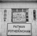 Nigel Henderson, ‘Photograph of signage for Patman and Fotheringham’ [c.1949–c.1956]