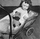 Nigel Henderson, ‘Photograph showing a child’s doll and pram’ [c.1949–c.1956]