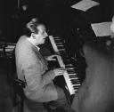 Nigel Henderson, ‘Photograph of Tony Crombie performing on piano’ [c.1949–c.1956]