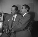 Nigel Henderson, ‘Photograph showing two unidentified men’ [c.1949–c.1956]