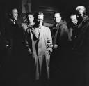 Nigel Henderson, ‘Photograph showing a group of musicans including Ken Wray, Ronnie Scott and Benny Green’ [c.1949–c.1956]