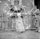 Nigel Henderson, ‘Photograph showing an unidentified girl in fancy dress to mark the Coronation’ [1953]
