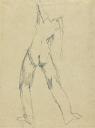 Felicia Browne, ‘Sketch of a nude figure seen from behind ’ [c.1928]