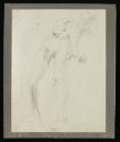 Felicia Browne, ‘Sketch of a female nude twisting to one side’ 11 March 1931