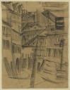 Felicia Browne, ‘Sketch of a townscape in Prague’ [c.1935]